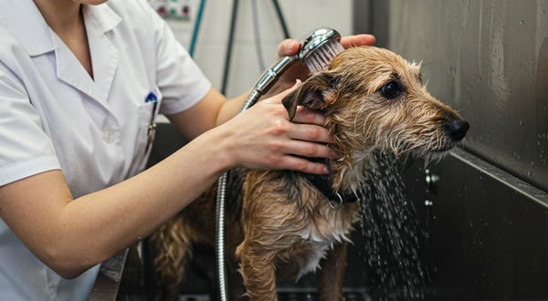 LOVING BATH FOR SHORT COAT